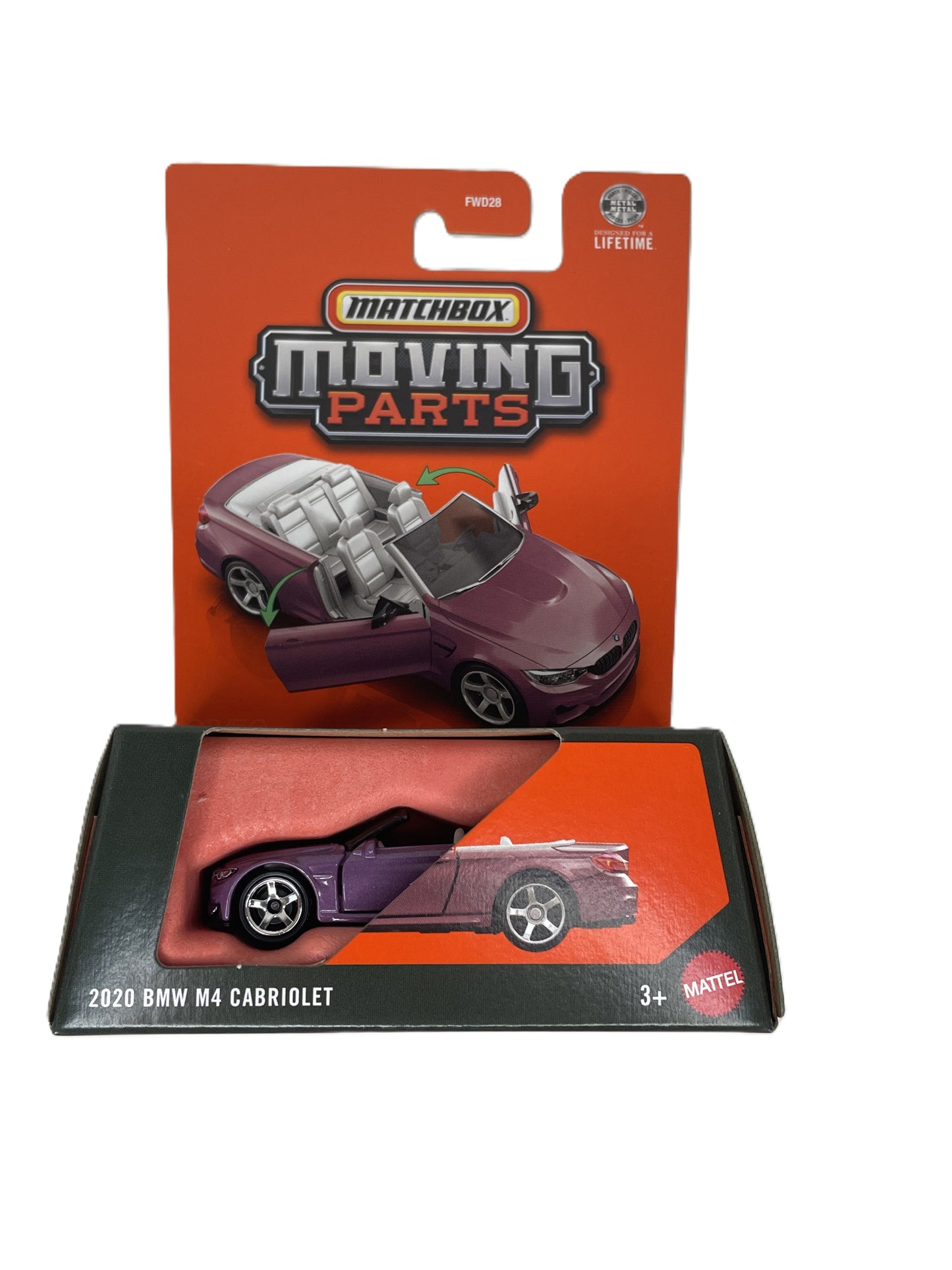MATCHBOX Moving Parts 2020 BMW M4 Cabriolet (JHV50)