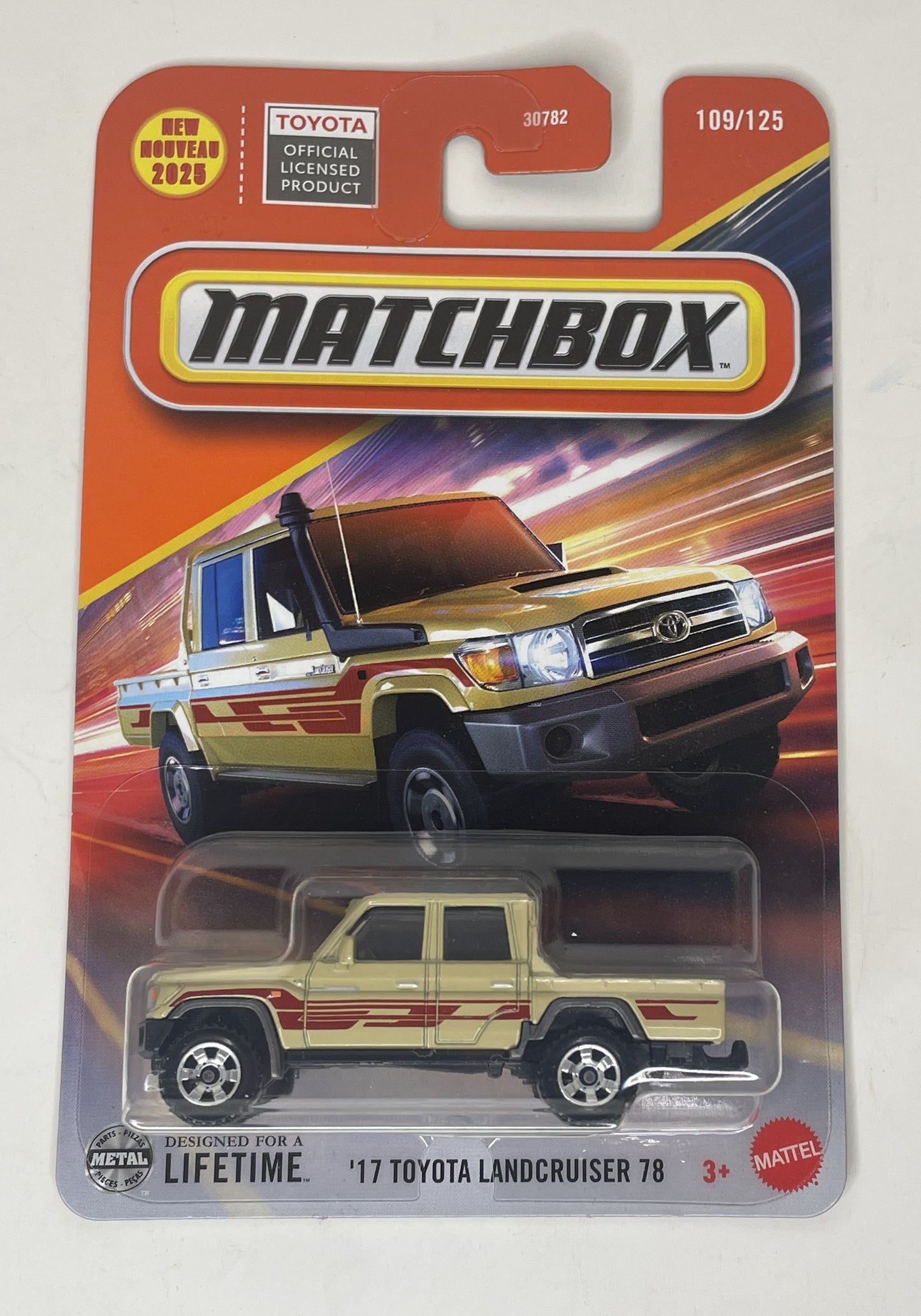 MATCHBOX '17 Toyota Landcruiser 78 #109 (JBN54)