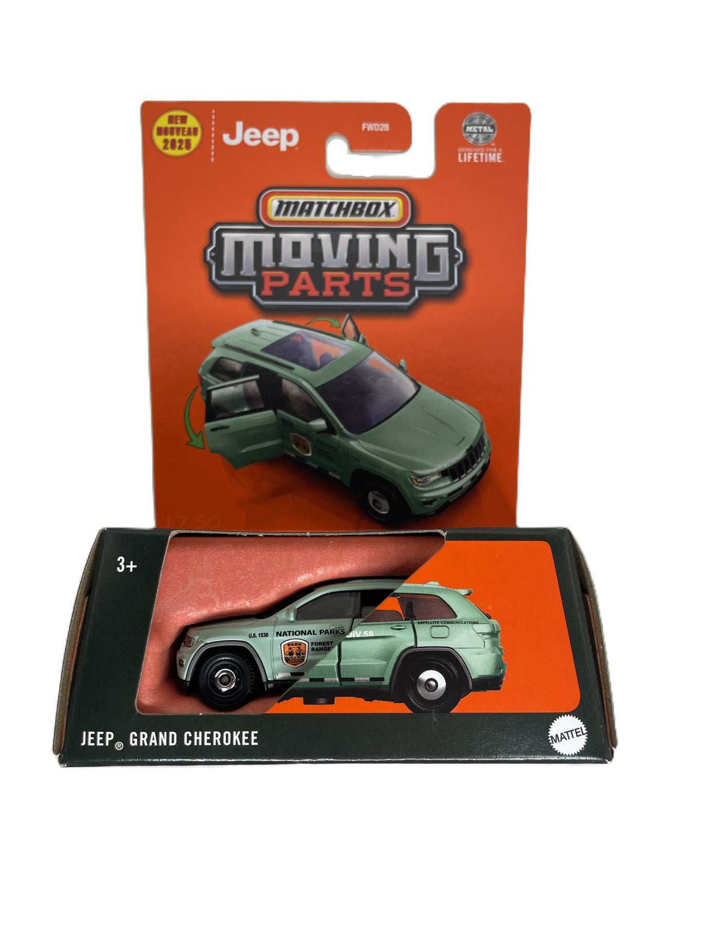 MATCHBOX Moving Parts Jeep Grand Cherokee (JBW55)