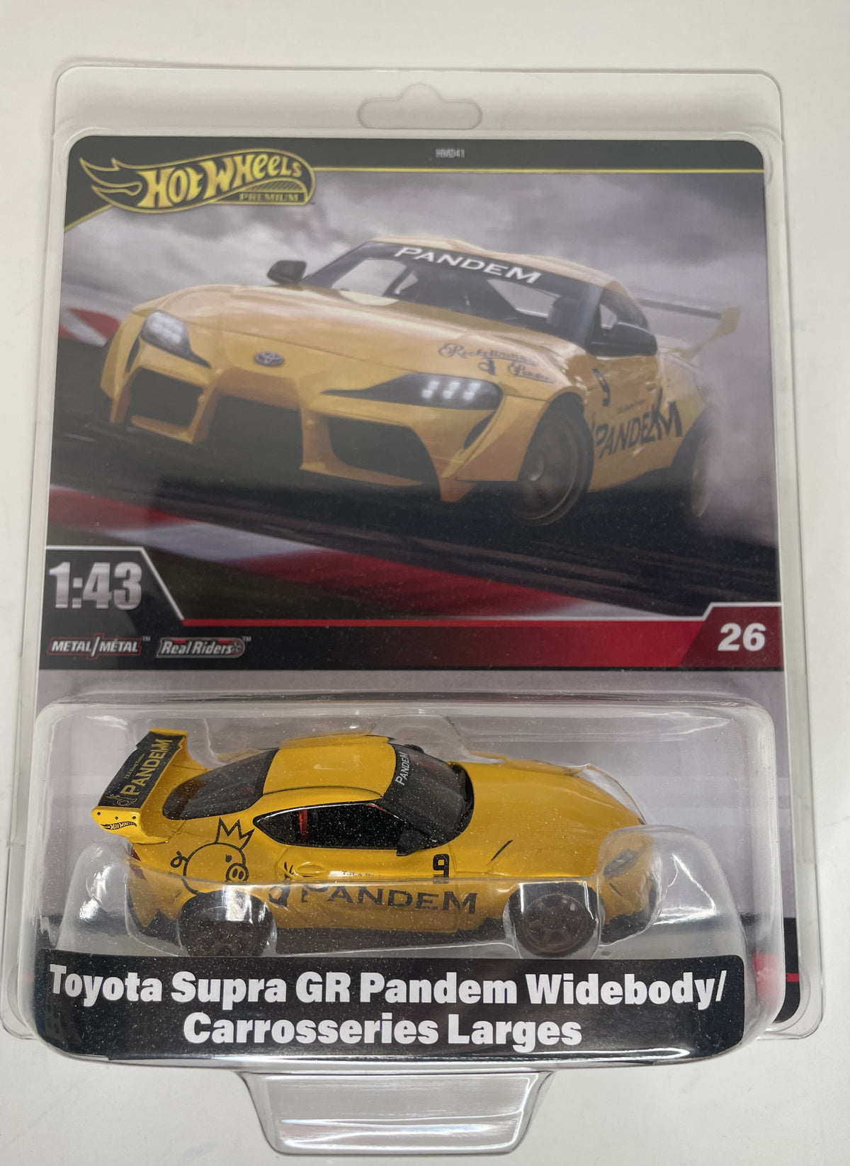 Hot Wheels Premium Toyota Supra GR Pandem Widebody #26 (JCN77)