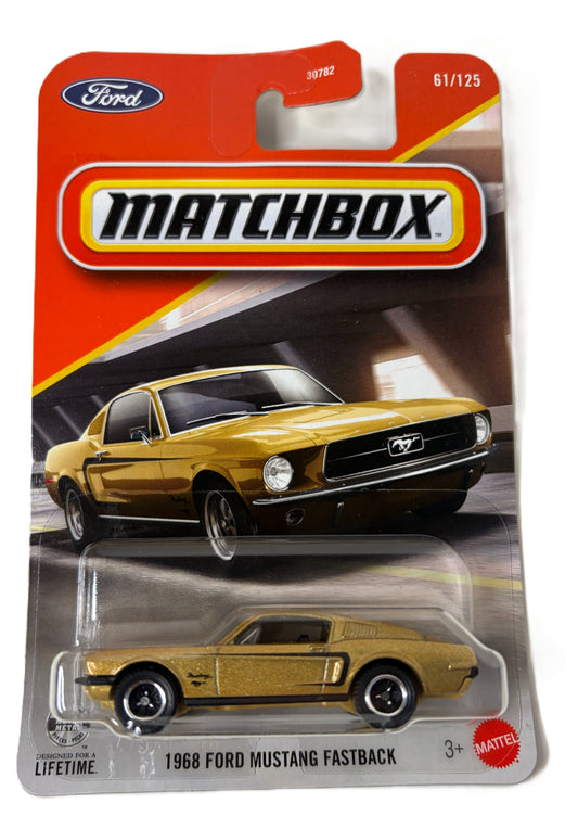 MATCHBOX 1968 Ford Mustang Fastback (JNK50) #61