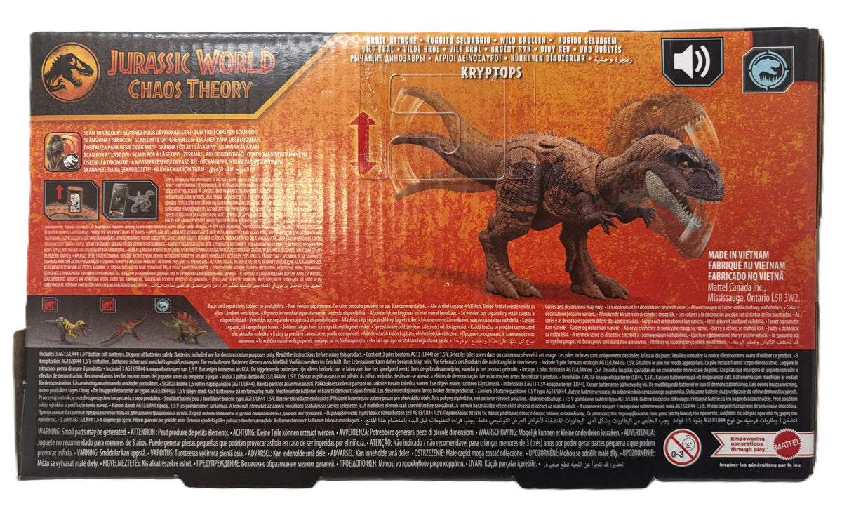 Jurassic World Chaos Theory - Kryptops Wild Roar