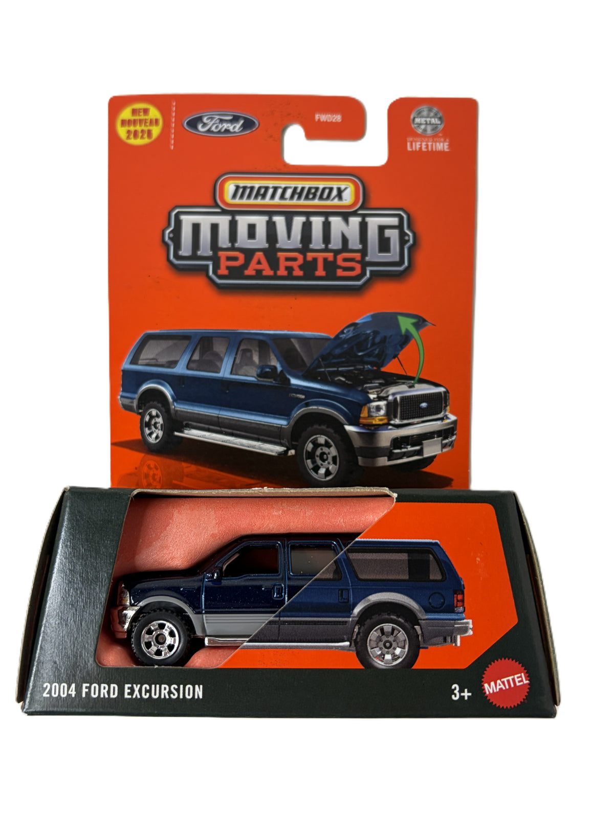 MATCHBOX Moving Parts 2004 Ford Excursion [Blue]