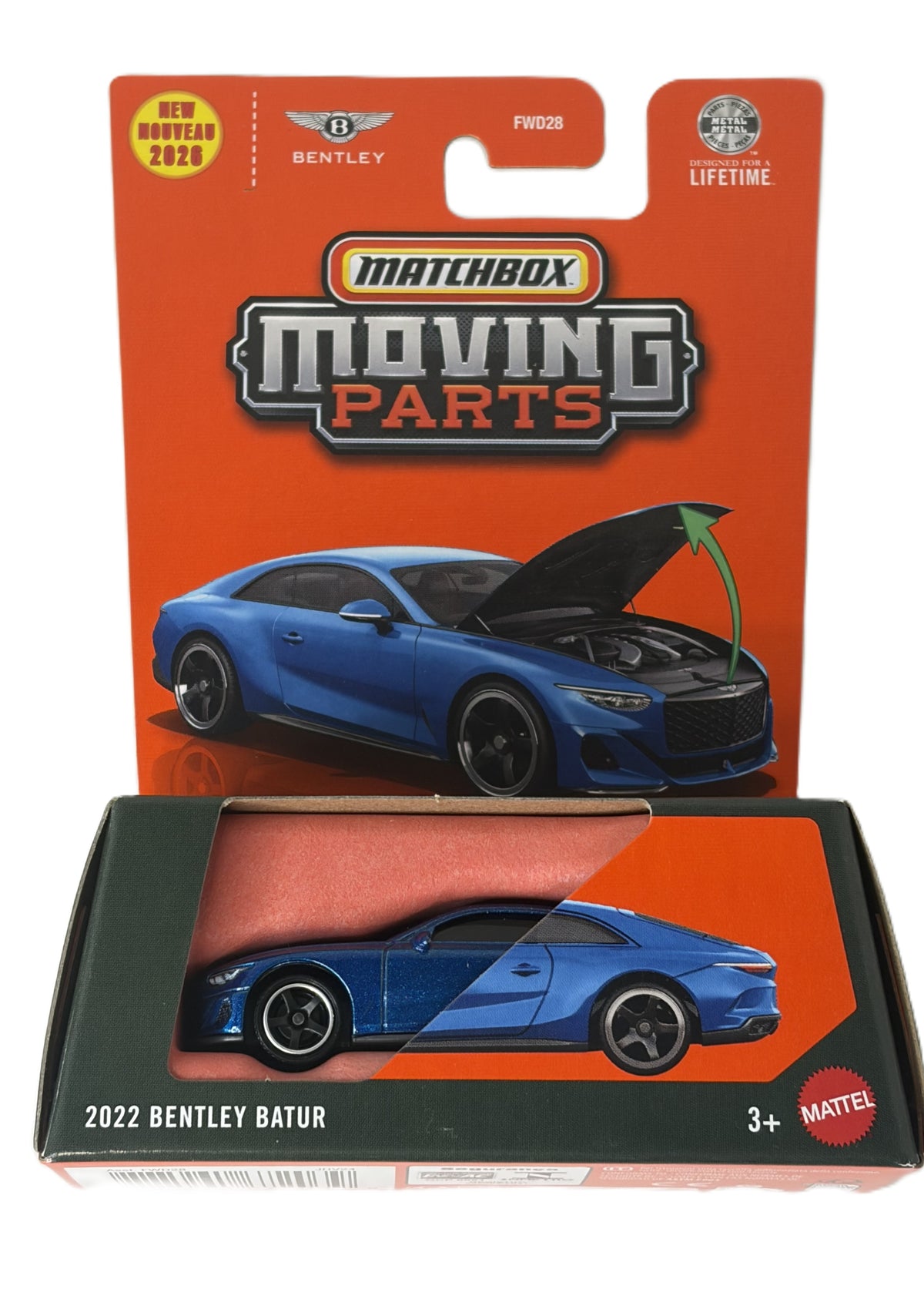 MATCHBOX Moving Parts 2022 Bentley Batur [Blue] (JHV24)