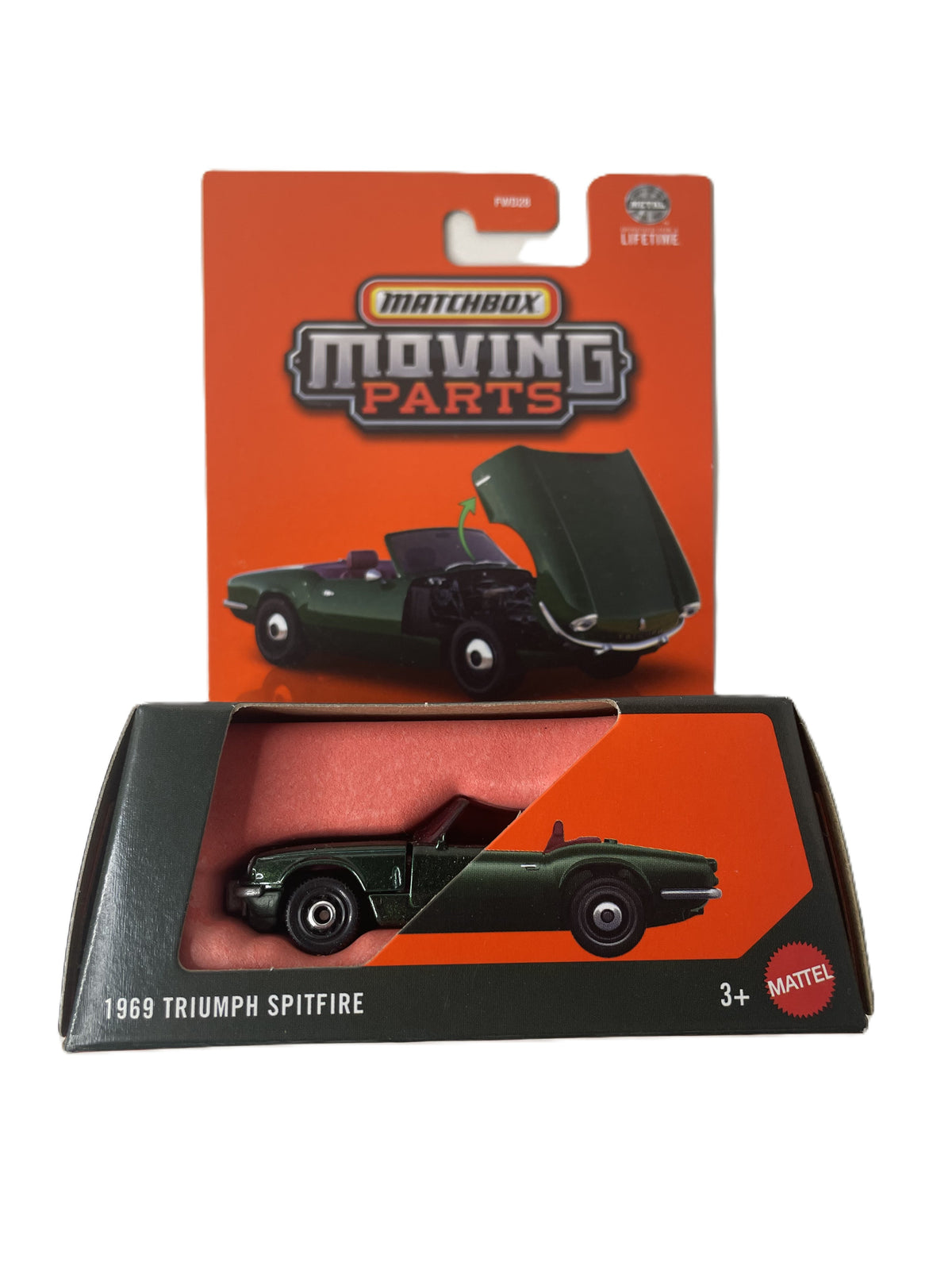 MATCHBOX Moving Parts 1969 Triumph Spitfire (JBW99)
