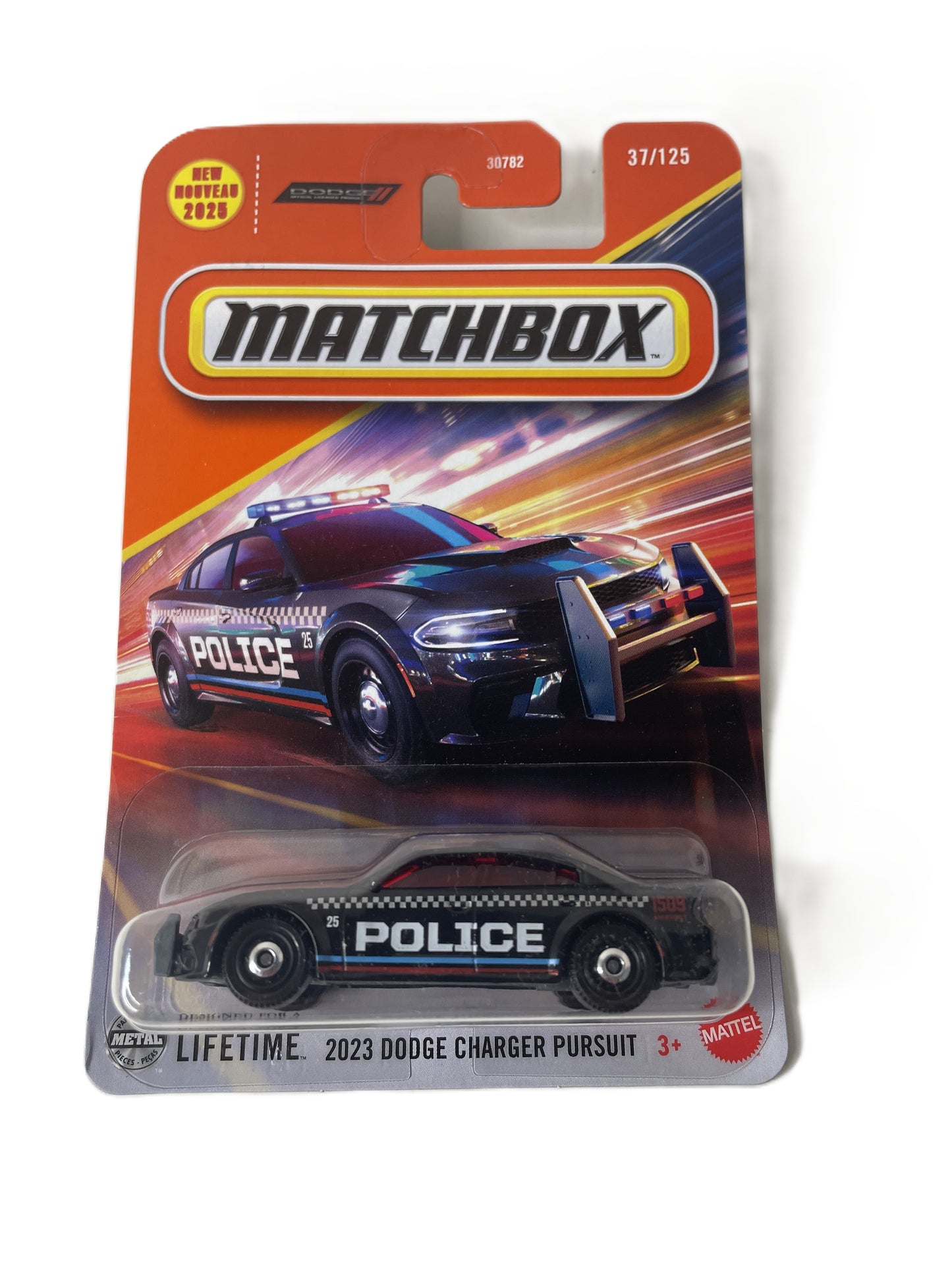 MATCHBOX 2023 Dodge Charger Pursuit #37 (JBN61)
