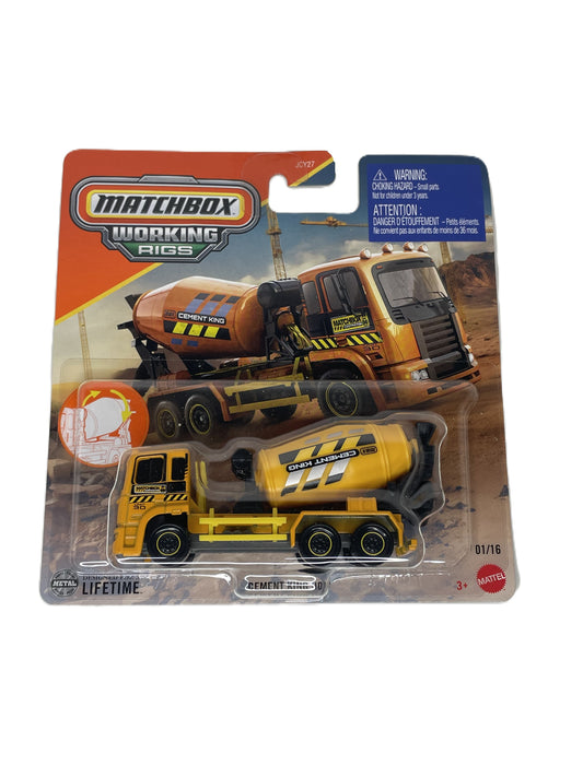 MATCHBOX Working Rigs Cement King HD (JBX69)