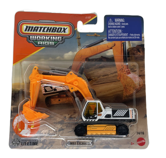 MATCHBOX Working Rigs MBX Excavator (JBX80)