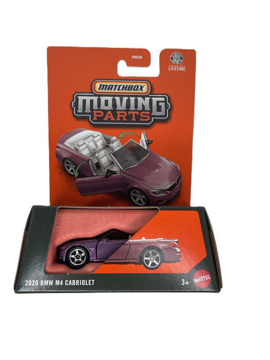 MATCHBOX Moving Parts 2020 BMW M4 Cabriolet (JHV50)