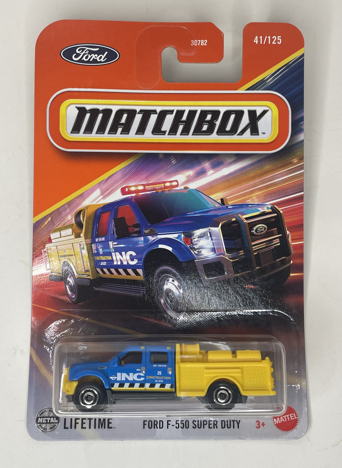 MATCHBOX Ford F-550 Super Duty #41 (JBP51)