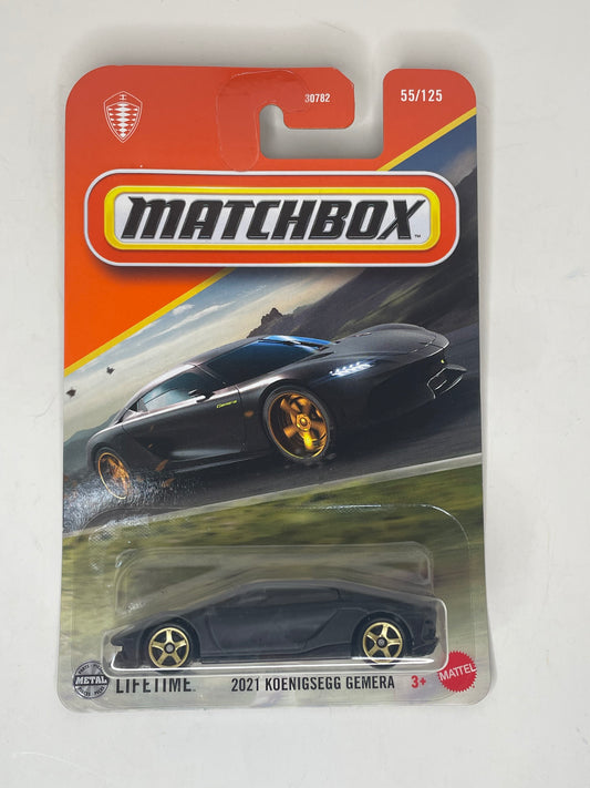 MATCHBOX 2021 Koenigsegg Gemera #55 (JBP02)