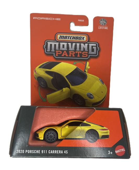 MATCHBOX Moving Parts 2020 Porsche 911 Carrera 4S (JBW8)