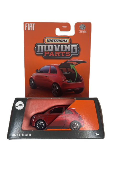 MATCHBOX Moving Parts 2021 FIAT 500E (JBW93)