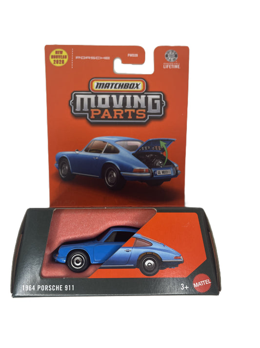 MATCHBOX Moving Parts 1964 Porsche 911 (JHV38)