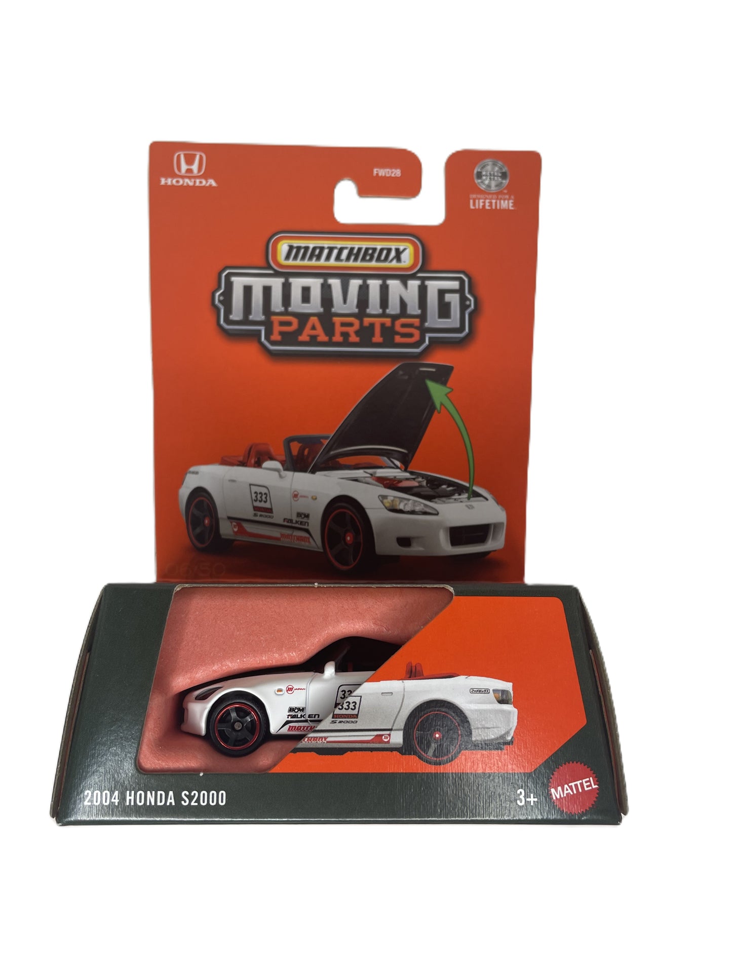 MATCHBOX Moving Parts 2004 Honda S2000 (JHV63)