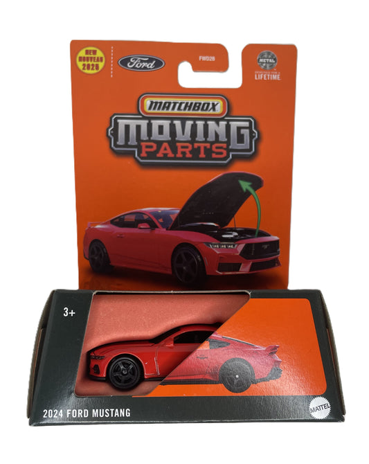 MATCHBOX Moving Parts 2024 Ford Mustang (JBW60)
