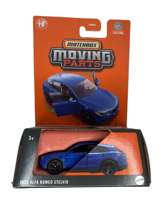 MATCHBOX Moving Parts 2022 Alfa Romeo Stelvio (JBW76)