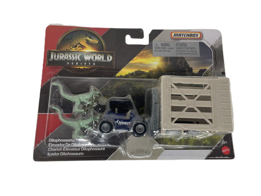 MATCHBOX Jurassic World Rebirth - Dilophosaurus Lifter (JGM09)