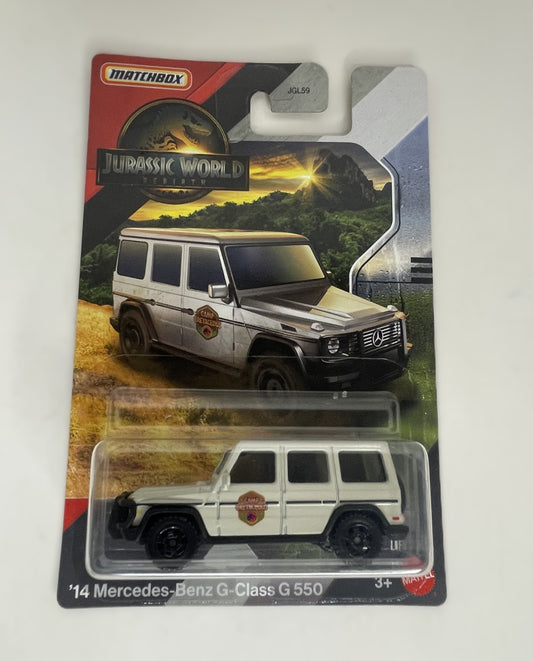 MATCHBOX Jurassic World Rebirth - '14 Mercedes-Benz G-Class G 550 (JGL07)