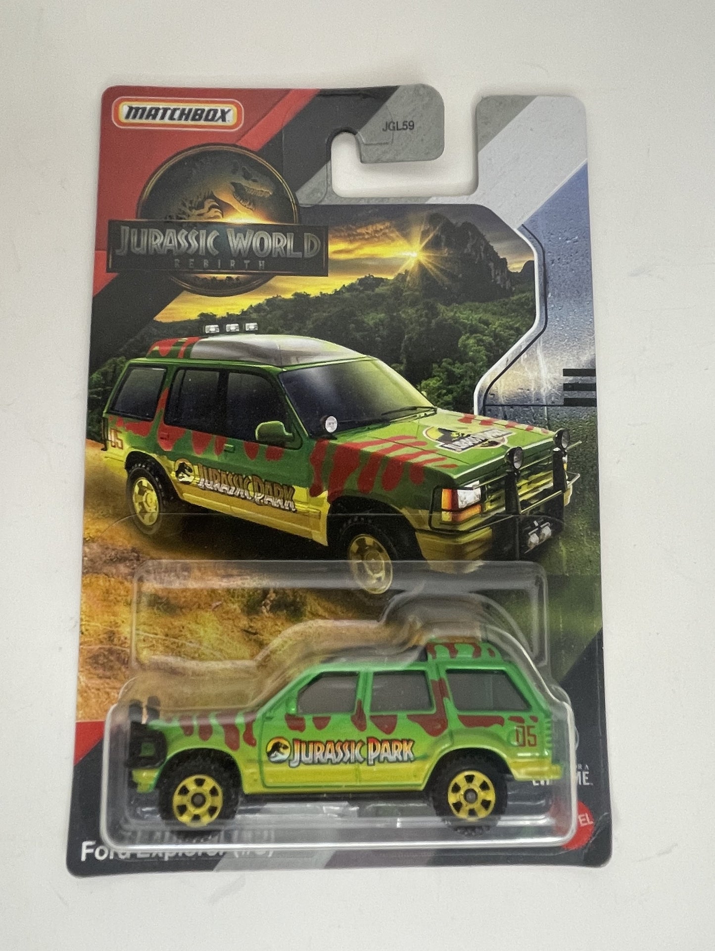 MATCHBOX Jurassic World Rebirth - Ford Explorer #5 (JGL01)