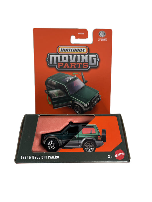 MATCHBOX Moving Parts 1991 Mitsubishi Pajero (JHV58)