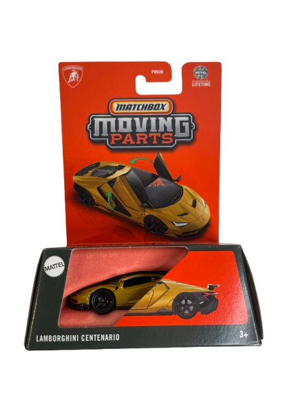 MATCHBOX Moving Parts 2025 Lamborghini Centenario (JBW86)